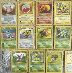 Pokemon Jungle complete NON HOLO rare 16 card lot - Image 2