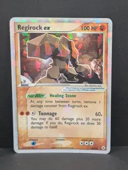 Regirock ex 98/101 Hidden Legends Holo Ultra Rare Pokemon TCG Nintendo LP+ - Image 1