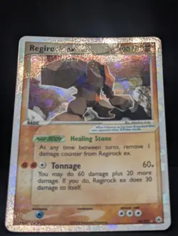 Regirock ex 98/101 Hidden Legends Holo Ultra Rare Pokemon TCG Nintendo LP+ - Image 3