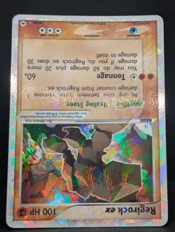 Regirock ex 98/101 Hidden Legends Holo Ultra Rare Pokemon TCG Nintendo LP+ - Image 4