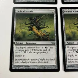 Umbral Mantle X4 - Shadowmoor - MTG Magic the Gathering - Uncommon MP - LP - Image 5