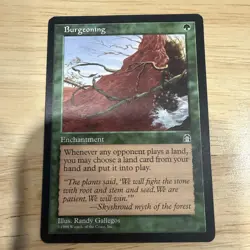 Magic the Gathering Burgeoning - Stronghold #102/143 MTG LP - Image 1