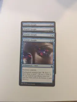 (4) Oracle's Insight *PLAYSET* Battlebond Regular NM MTG - Image 1