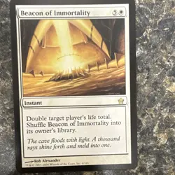 Magic: The Gathering Beacon of Immortality 10th Edition Instant Rare 2004 10 - Image 3