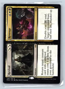 REVIVAL // REVENGE 228 RARE RAVNICA ALLEGIANCE MAGIC: THE GATHERING NM - Image 1