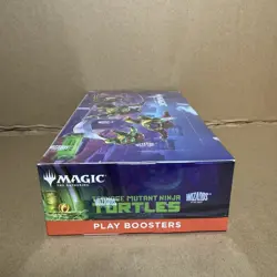 MTG Magic Gathering Teenage Mutant Ninja Turtles PlayBooster Box Sealed $5 ship - Image 4