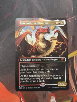 Lorehold, the Historian Borderless MTG #284 SOS - Magic the gathering - Image 1