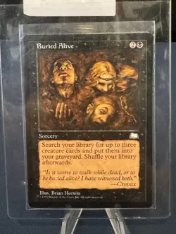 MTG - Magic The Gathering - Buried Alive X 4 - Weatherlight - NP/ LN! - Image 3