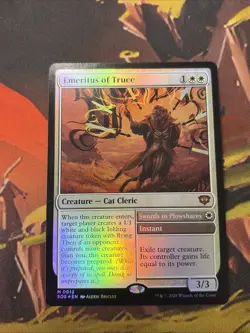 Emeritus of Truce Secrets of Strixhaven Foil - Magic the gathering - Image 1