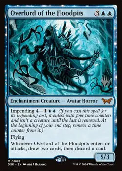 Overlord of the Floodpits - Promo Pack NM, English MTG Duskmourn: Promo Pack - Image 1