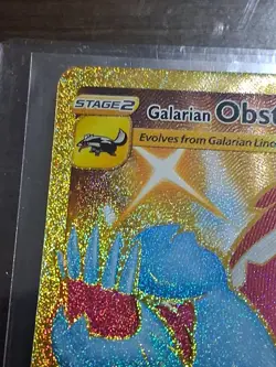 Pokemon - Galarian Obstagoon (Secret) - 198/185 - SWSH04: Vivid Voltage - Hol NM - Image 2