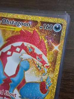 Pokemon - Galarian Obstagoon (Secret) - 198/185 - SWSH04: Vivid Voltage - Hol NM - Image 5