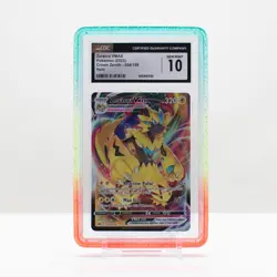 Pokemon Zeraora VMAX Holo #054/159 Crown Zenith 2023 - CGC 10 Gem Mint - Image 1