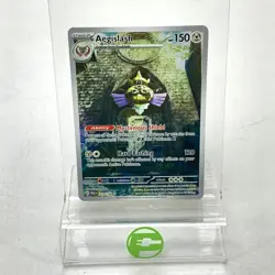 Pokemon TCG Paradox Rift Aegislash 210/182 Holo English - Image 1