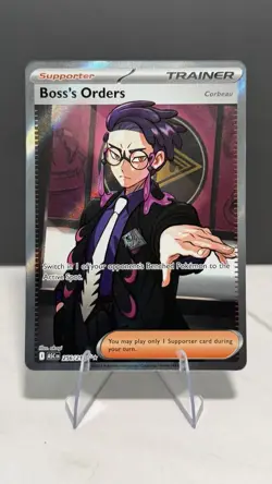 Boss’s Orders 256/217 Pokemon Ascended Heroes Ultra Rare Full Art - Image 1