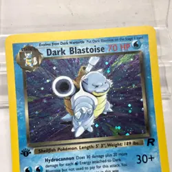 Pokemon TCG Team Rocket Dark Blastoise 3/82 Holo English - Image 3