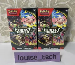 2x New Pokemon Mega Evolutions Perfect Order Booster Bundle BRAND NEW & SEALED - Image 1