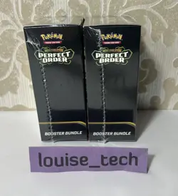 2x New Pokemon Mega Evolutions Perfect Order Booster Bundle BRAND NEW & SEALED - Image 2