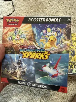 (2) LOT Pokemon TCG Surging Sparks Elite Trainer Box (ETB) New/Sealed 15 Packs - Image 3