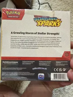 (2) LOT Pokemon TCG Surging Sparks Elite Trainer Box (ETB) New/Sealed 15 Packs - Image 4