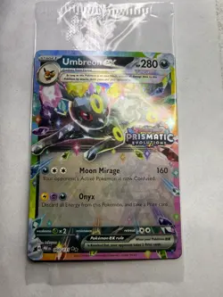POKEMON SEALED UMBREON EX 060/131 PRISMATIC SURPRISE BOX STAMPED PROMO - Image 1