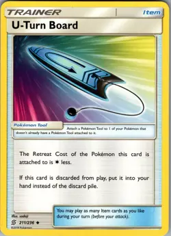 U-Turn Board 211/236 - Unified Minds LP - Pokemon TCG - Image 1