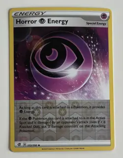Horror P Energy 172/192 Pokemon TCG Rebel Clash Reverse Holo LP - Image 1