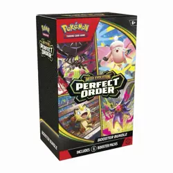 Pokemon TCG: Mega Evolution-Perfect Order Booster Bundle (6 Packs) New Sealed - Image 1