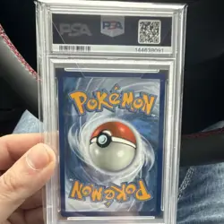 Pokemon Tyranitar GX Lost Thunder Full Art Ultra Rare Holo PSA 9 203/214 2018 - Image 2