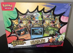 Pokemon TCG Ascended Heroes Deluxe Pin Collection Box NEW- FACTORY SEALED - Image 1