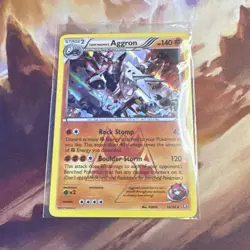 Team Magma's Aggron 14/34 Double Crisis Holo Rare English Pokemon TCG(EJM) - Image 1