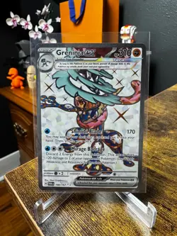 Greninja ex 198/167 Ultra Rare Twilight Masquerade Pokemon Holo Near Mint - Image 1