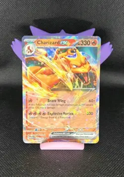 Charizard ex - 006/165 Double Rare SV: Scarlet & Violet 151 Pokemon TCG NM - Image 1