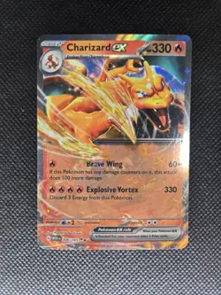 Charizard ex - 006/165 Double Rare SV: Scarlet & Violet 151 Pokemon TCG NM - Image 3