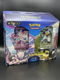 Pokemon Go Mewtwo V & Melmetal V Battle Deck Bundle 820650850493 - Image 1