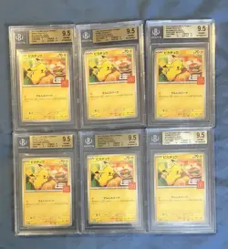 BGS 9.5 Pokemon Japanese McDonald's Pikachu Promo 020/M-P Gem Mint - Image 1