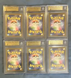 BGS 9.5 Pokemon Japanese McDonald's Pikachu Promo 020/M-P Gem Mint - Image 2