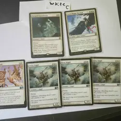 Lot of 6 MtG White Cards (C): 2 Rare or Higher +4 quality common/uncommon - Image 1