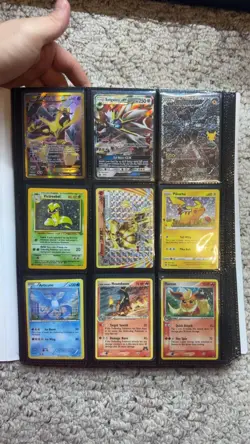 Pokemon Card Lot Binder Filled w/ VINTAGE + Holos + Mid Era + Promos + Modern - Image 2