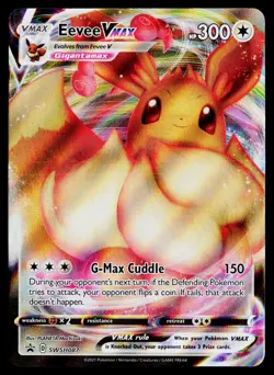 SWSH: Sword & Shield Promo Cards #SWSH087 Eevee VMAX - Image 1