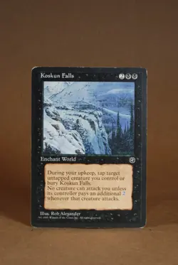 MTG Magic the Gathering Koskun Falls Homelands Regular G/VG - Image 1