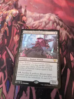 Ruthless Technomancer Commander: Kamigawa: Neon Dynasty Regular - Image 1