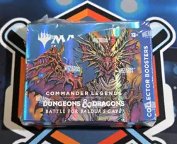 MTG Commander Legends Battle for Baldur's Gate - Collector Booster Box - Sealed - Image 1