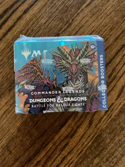 MTG Cmdr Legends Battle for Baldur's Gate (CLB) Collector booster box **Sealed** - Image 1