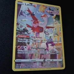 Pokemon TCG Latias GG20/GG70 Crown Zenith: Galarian Gallery Holo Card - Image 5