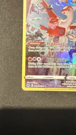 Pokemon TCG Latias GG20/GG70 Crown Zenith: Galarian Gallery Holo Card - Image 5
