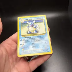 Pokemon TCG: Wartortle 42/102 Uncommon Base Set Unlimited 1999 WOTC NM -j - Image 5