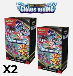 Pokemon TCG Chaos Rising Booster Bundle - PREORDER CONFIRMED & FACTORY SEALED - Image 1