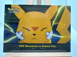Topps Pokemon Ep 5 Showdown In Pewter City TV Animation edition Lp-Nm - Image 1