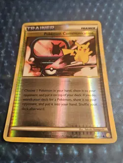 Pokemon Communication #98/123 Reverse Holo HeartGold SoulSilver. Damaged. HP - Image 1